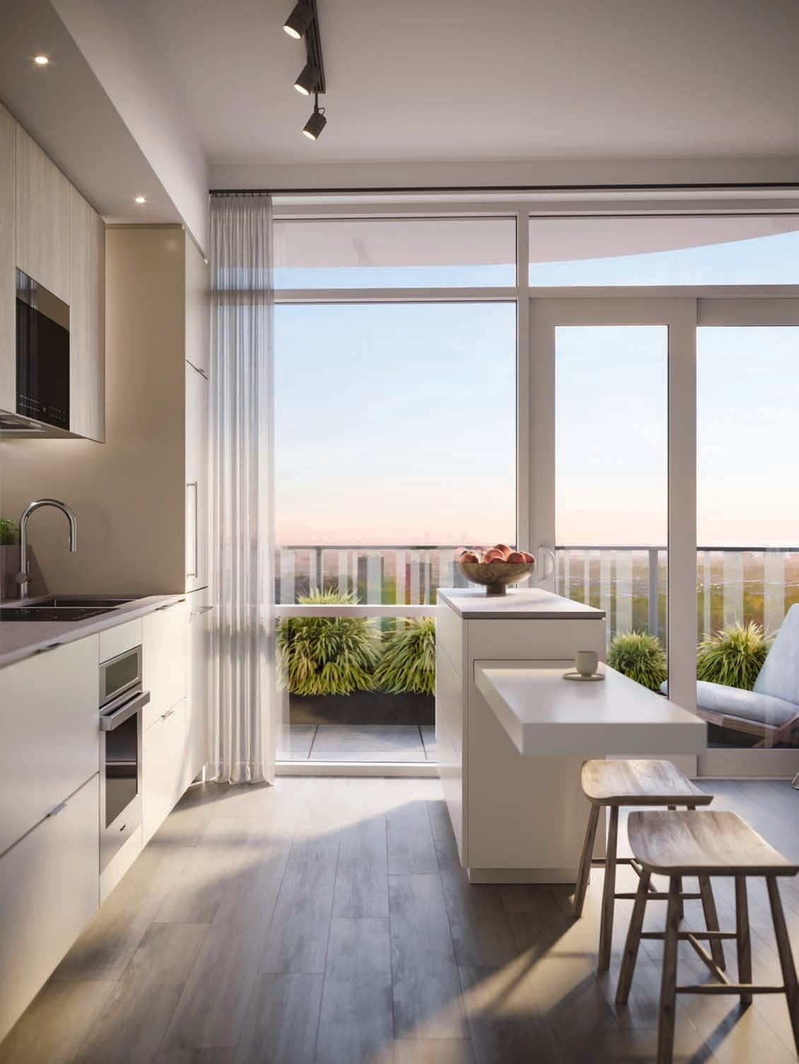 1 Bed + WFH interior. Artist's concept.